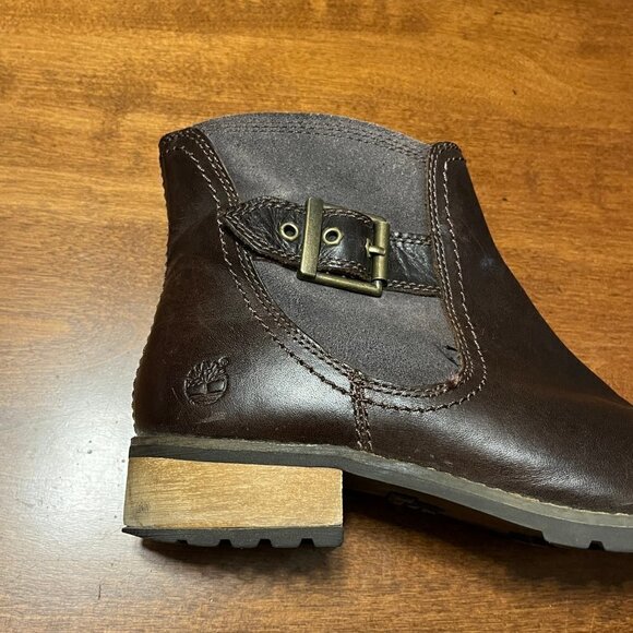Timberland Earthkeeper Bethel ankle boots women 8.5 leather - Picture 11 of 12